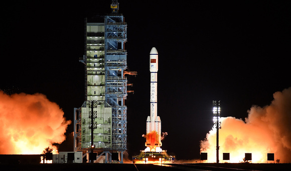 Китайская станция «Тяньгун-2» успешно выведена на орбиту