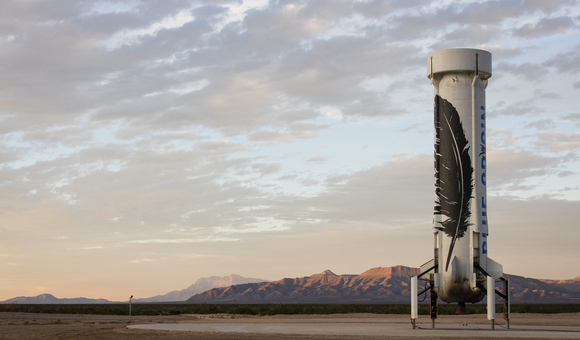 Blue Origin осуществила повторные старт и посадку своей ракеты