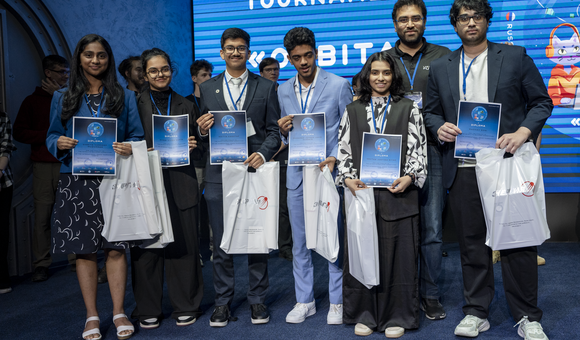 В кинозале музея состоялся международный турнир «Орбита».