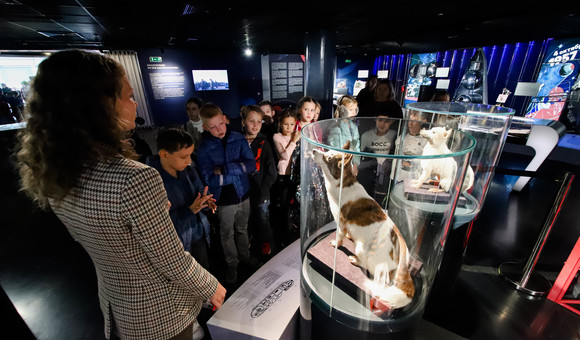 В Музее космонавтики прошел Большой школьный день. Музей и Дом-музей академика С.П.Королева посетило более 2700 посетителей.