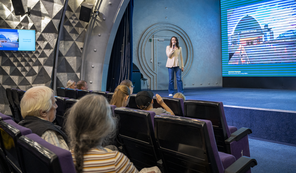 В Музее космонавтики прошла лекция "(Не)известные космические маршруты Москвы" 