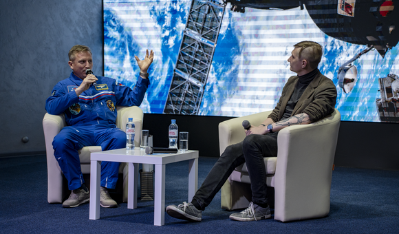 В Музее космонавтики прошла встреча с космонавтом Сергеем Прокопьевым  