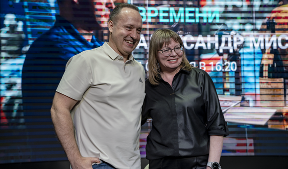 В Музее космонавтики прошла встреча с Героем России, лётчиком-космонавтов РФ Александром Мисуркиным