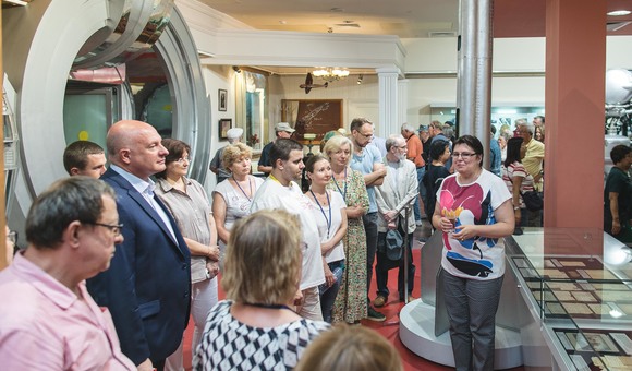 Открытие выставки «Великий «Марсианин» Фридрих Цандер», приуроченной к 130-летию со дня рождения учёного и конструктора.